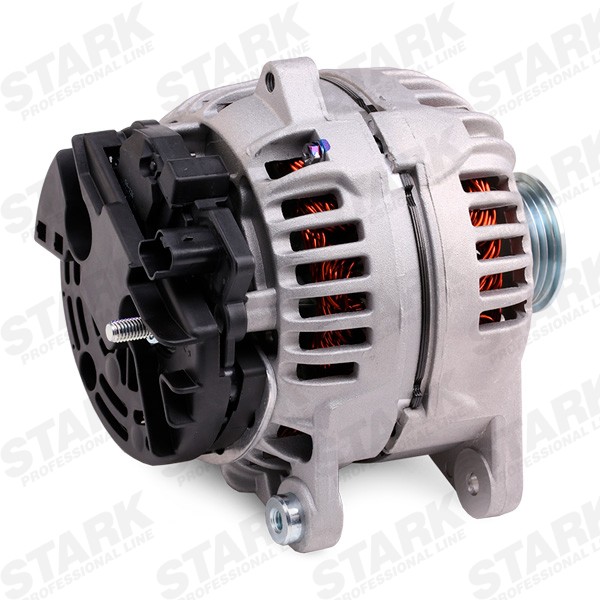 STARK SKGN-0320102 Alternators 12V, 150A, M8, B+(M8),L,DFM, Plug141, L 90, excl. vacuum pump, Ø 49 mm, with integrated regulator