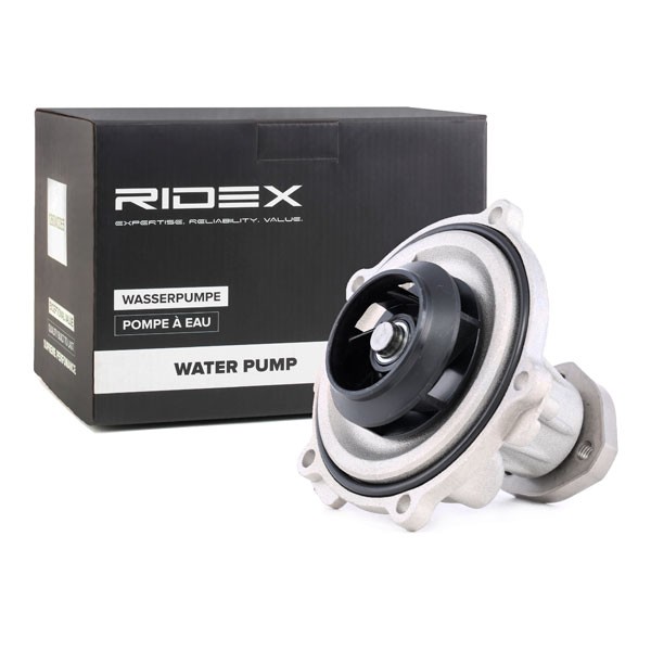 RIDEX 1260W0008 Water pump with gaskets/seals, with water pump seal ring, Mechanical