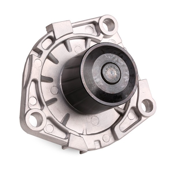 RIDEX 1260W0047 Water pump Cast Aluminium, with seal, Mechanical, Plastic impeller, Belt Pulley Ø: 48 mm, for timing belt drive