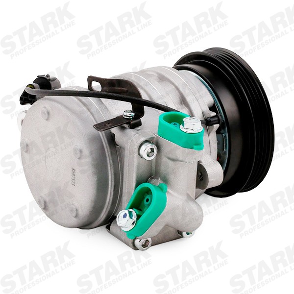 STARK SKKM-0340201 Air conditioner compressor HCC-HS11, PAG 46, R 134a, with PAG compressor oil