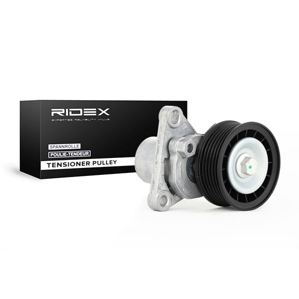 RIDEX Ø: 73,0mm, Width: 29,0mm Tensioner pulley, v-ribbed belt 310T0011 buy