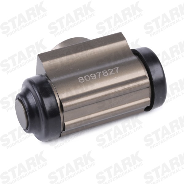 STARK SKWBC-0680080 Brake Cylinder 20,64 mm, Rear Axle both sides, with breather valve, Aluminium, 1xM10x1