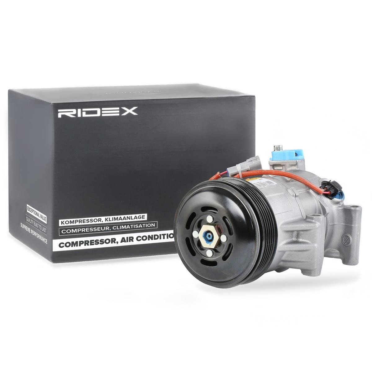 RIDEX Air con compressor 447K0013