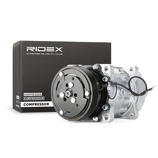RIDEX 447K0066 Air conditioning compressor PEUGEOT experience and price