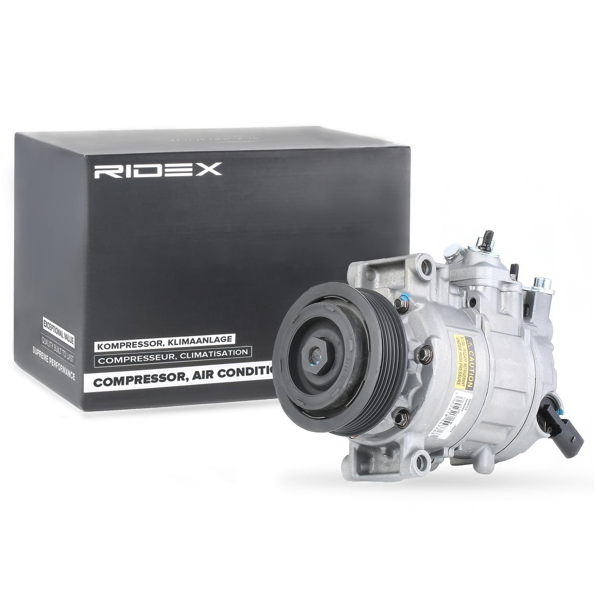 Great value for money - RIDEX Air conditioning compressor 447K0068
