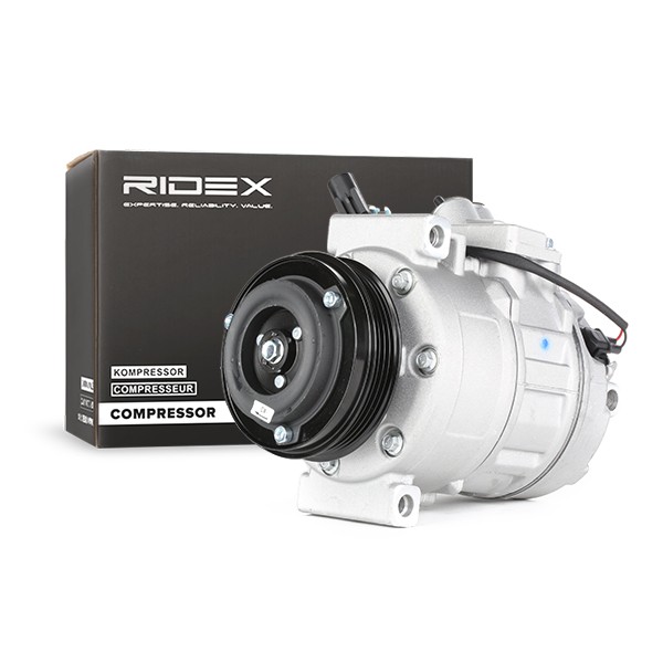 RIDEX Air con compressor 447K0083 for BMW 7 Series, 5 Series, 3 Series