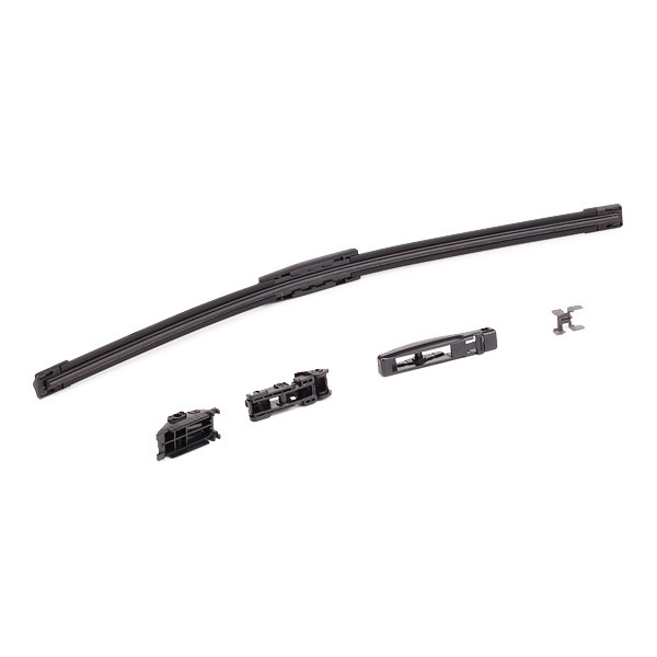RIDEX 298W0118 Windscreen wiper 500 mm Front, Flat wiper blade, Beam, for left-hand drive vehicles, 20 Inch