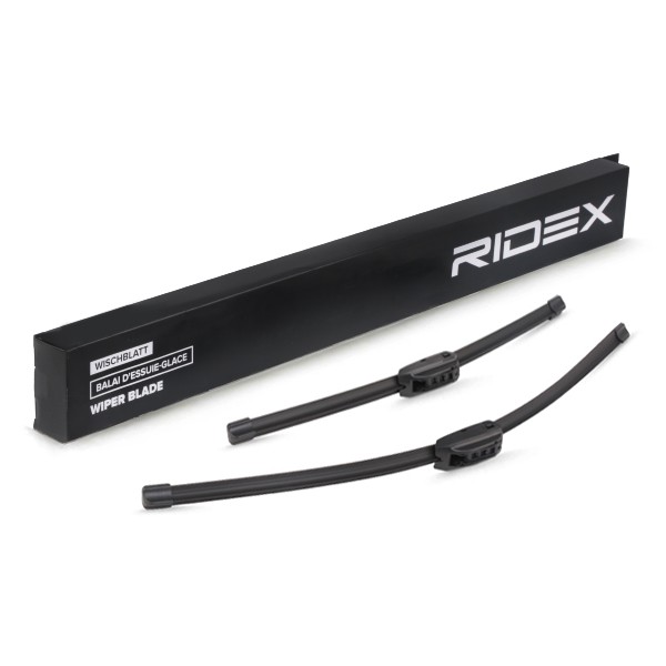 RIDEX 298W0044 Wiper blade 600, 450 mm Front, Beam, for left-hand drive vehicles