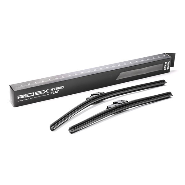 RIDEX 298W0088 Wiper blade 550, 400 mm Front, Flat wiper blade, Beam