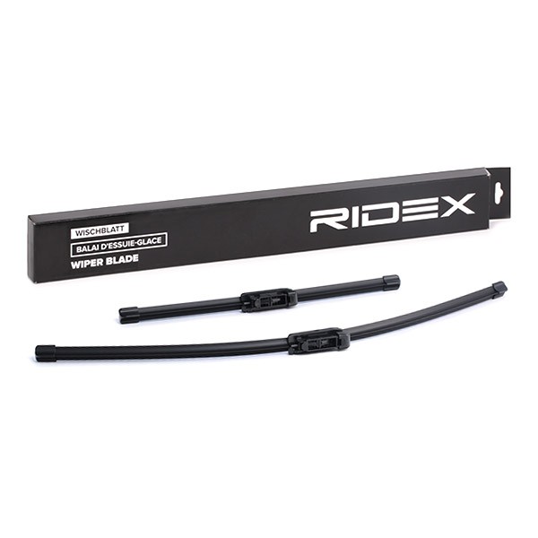RIDEX 298W0080 Wiper blade 650, 380 mm Front, Beam, with spoiler, for left-hand drive vehicles, 26/15 Inch