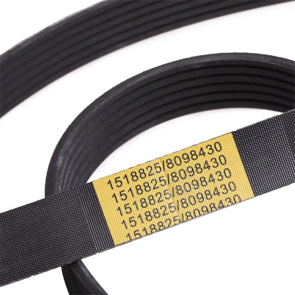 305P0087 Ribbed belt 305P0087 RIDEX 1835mm, 6, EPDM (ethylene propylene diene Monomer (M-class) rubber), Polyester