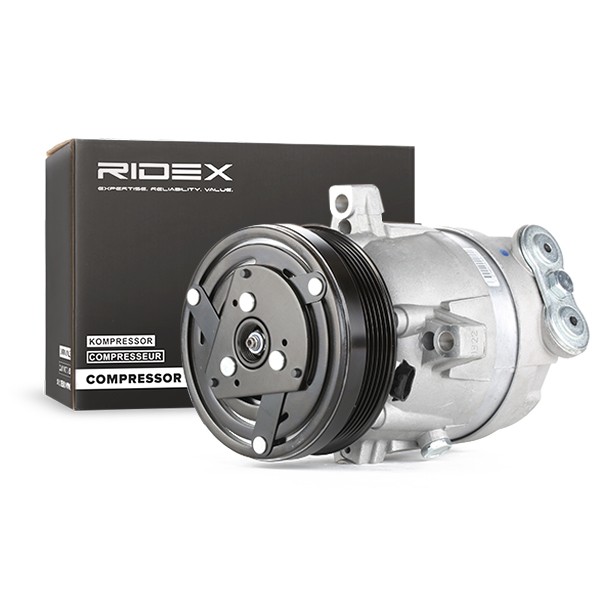 RIDEX Air con compressor 447K0123