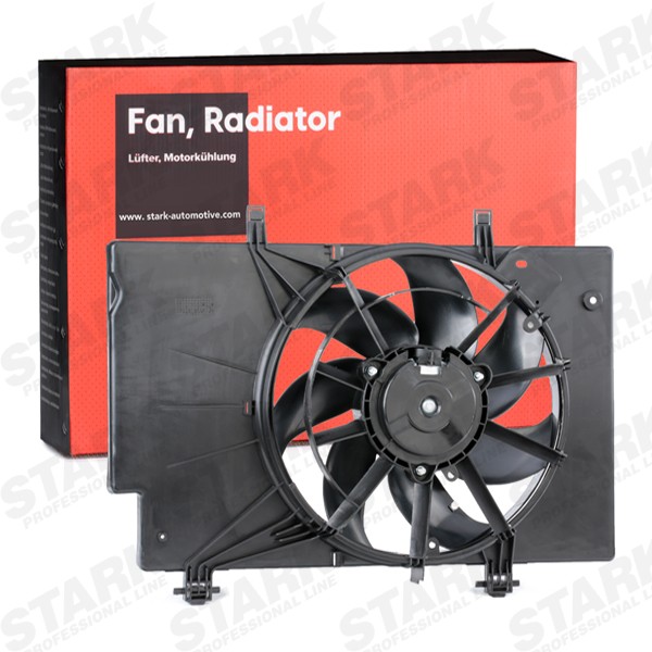STARK Fan, radiator SKRF-0300083 Ford FIESTA 2010