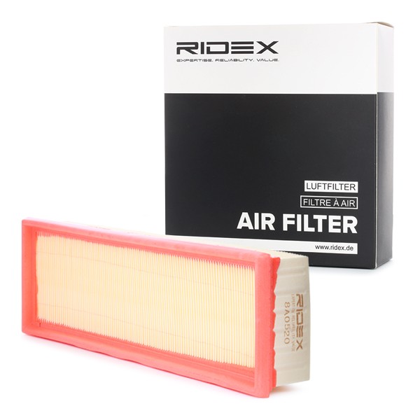 RIDEX 8A0520 Air filter 56mm, 115mm, 341mm, Air Recirculation Filter