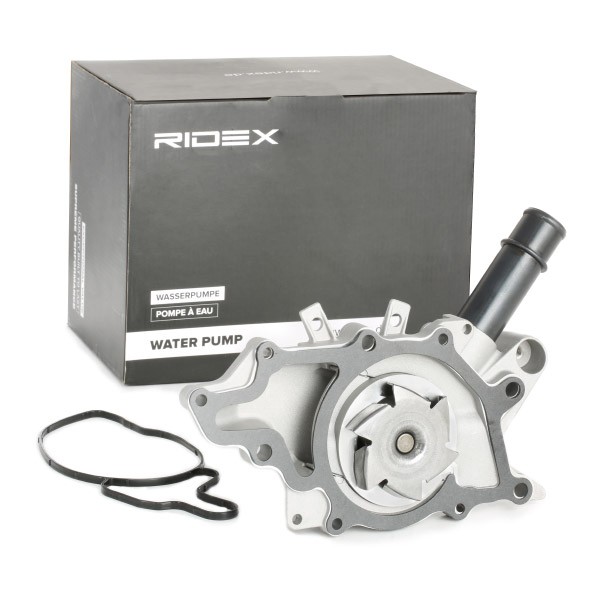 RIDEX Water pump for engine 1260W0164 suitable for MERCEDES-BENZ SPRINTER, VITO, V-Class