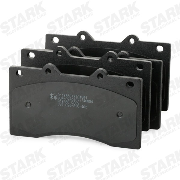 SKBP0011600 Disc brake pads STARK SKBP-0011600 review and test