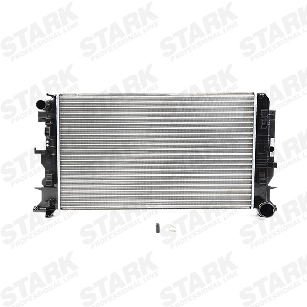 STARK SKRD-0120410 Engine radiator Aluminium, Plastic, for vehicles with diesel engine, for vehicles with/without air conditioning, Manual Transmission