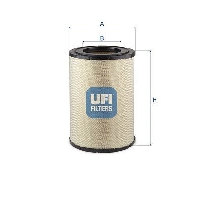 UFI 27.643.00 Air filter 2 0732 726