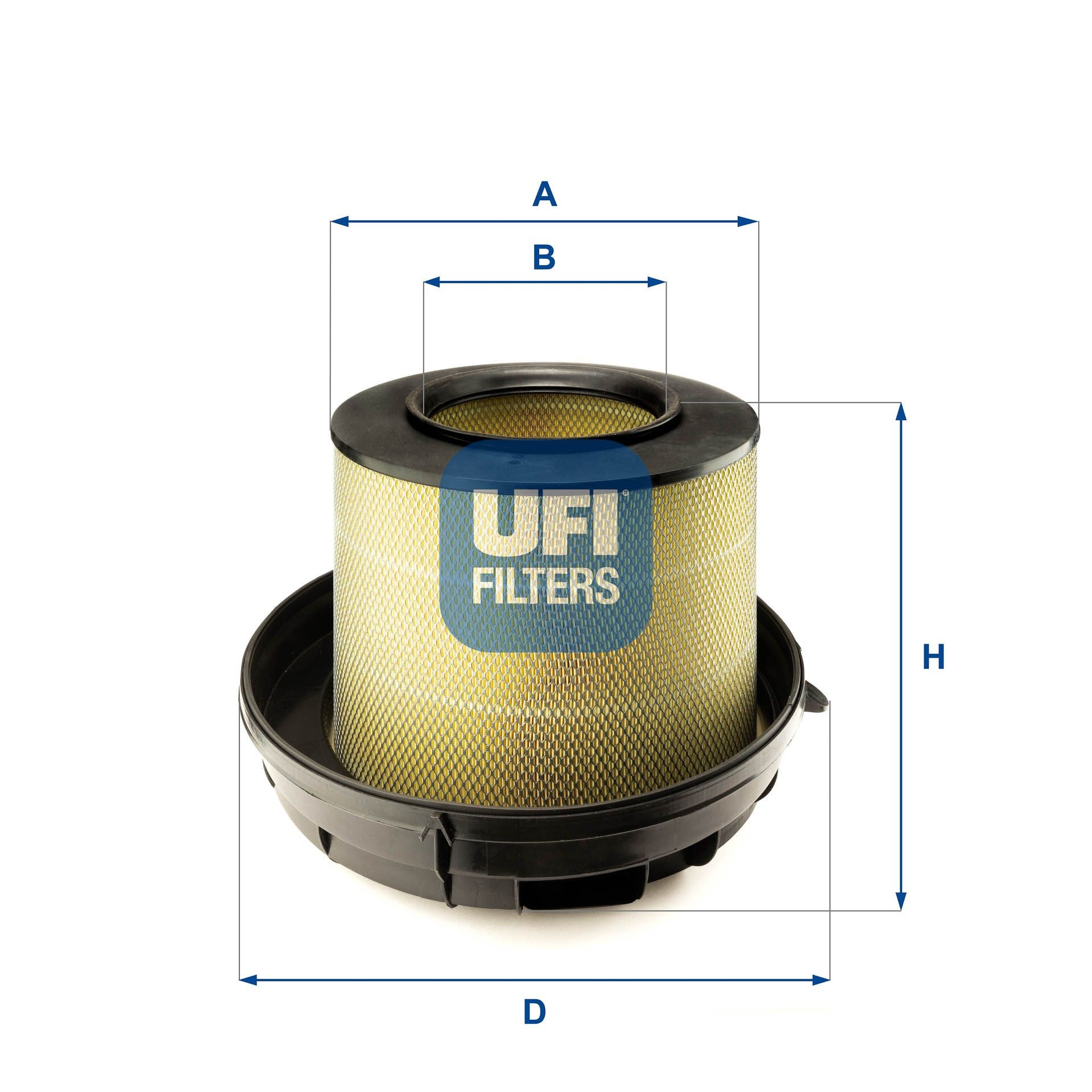 UFI 27.639.00 Air filter A004 094 25 04