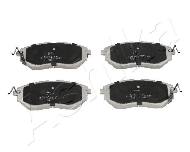 ASHIKA 50-07-709 Brake pad set Front Axle, with acoustic wear warning, with piston clip
