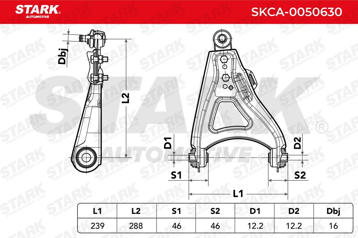 STARK Trailing arm SKCA-0050630 buy online