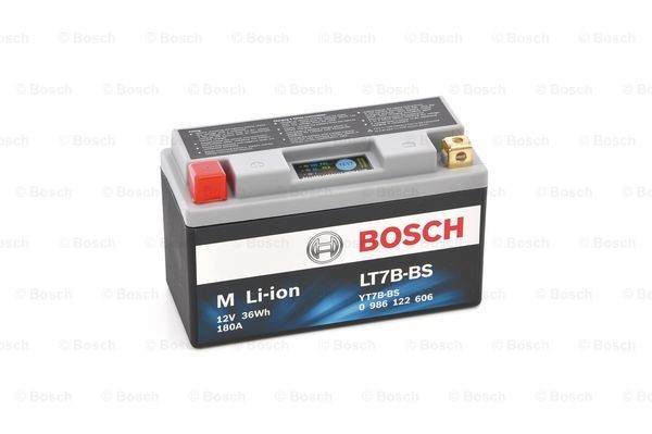 BOSCH Batterie 12V 3Ah 180A B00 Li-Ionen-Batterie 0 986 122 606 TRIUMPH Mofa Maxi-Scooter