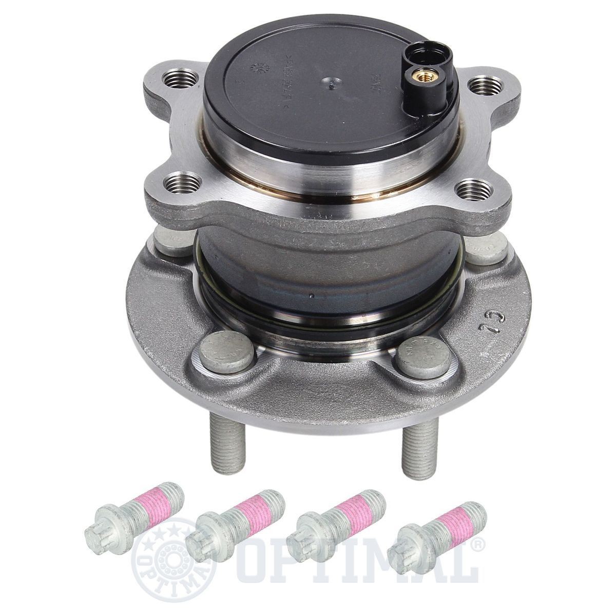 OPTIMAL with integrated ABS sensor, 136,5, 81,4 mm Wheel hub bearing 302509 buy