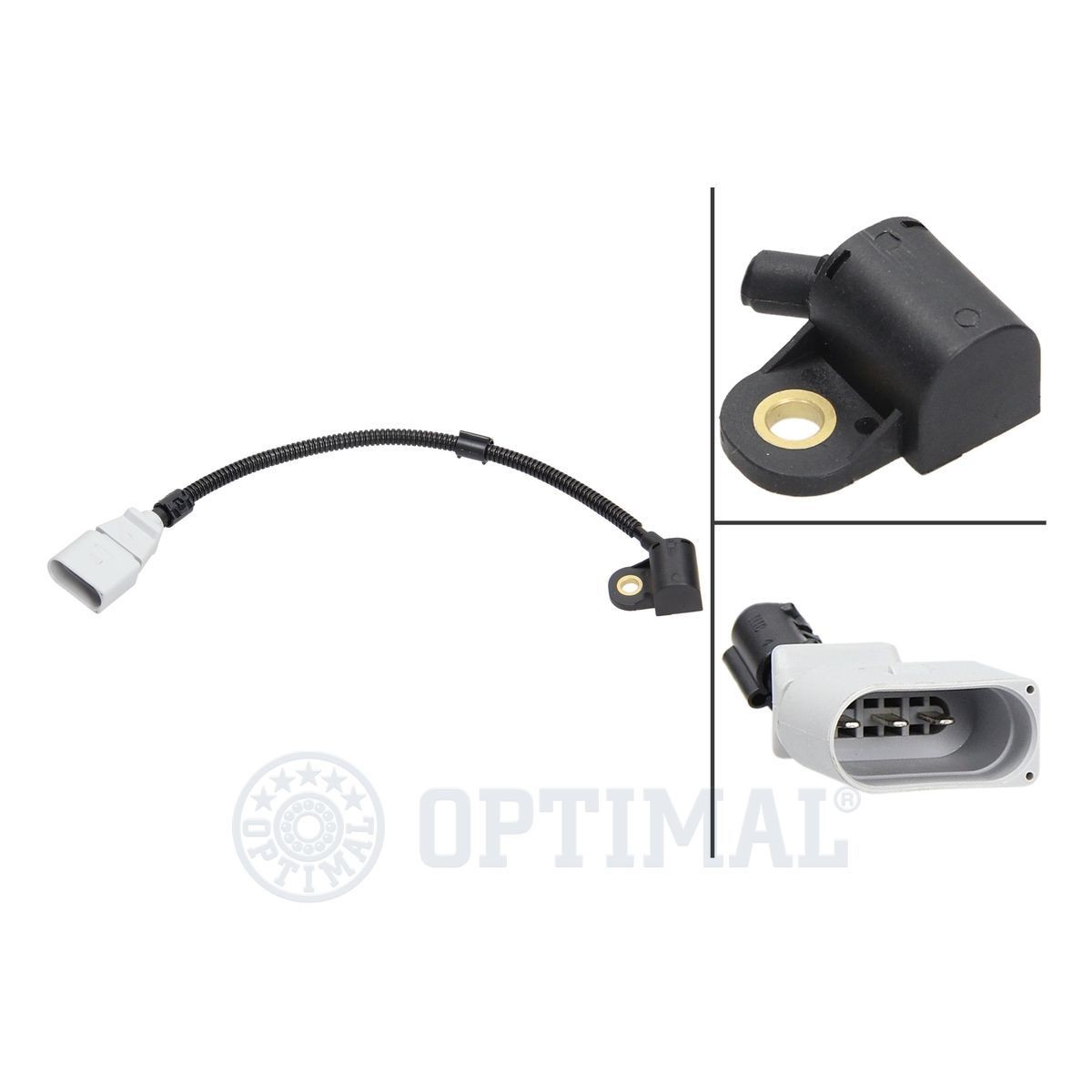 OPTIMAL Active sensor Number of pins: 3-pin connector, Cable Length: 245mm Sensor, camshaft position 08-S019 buy