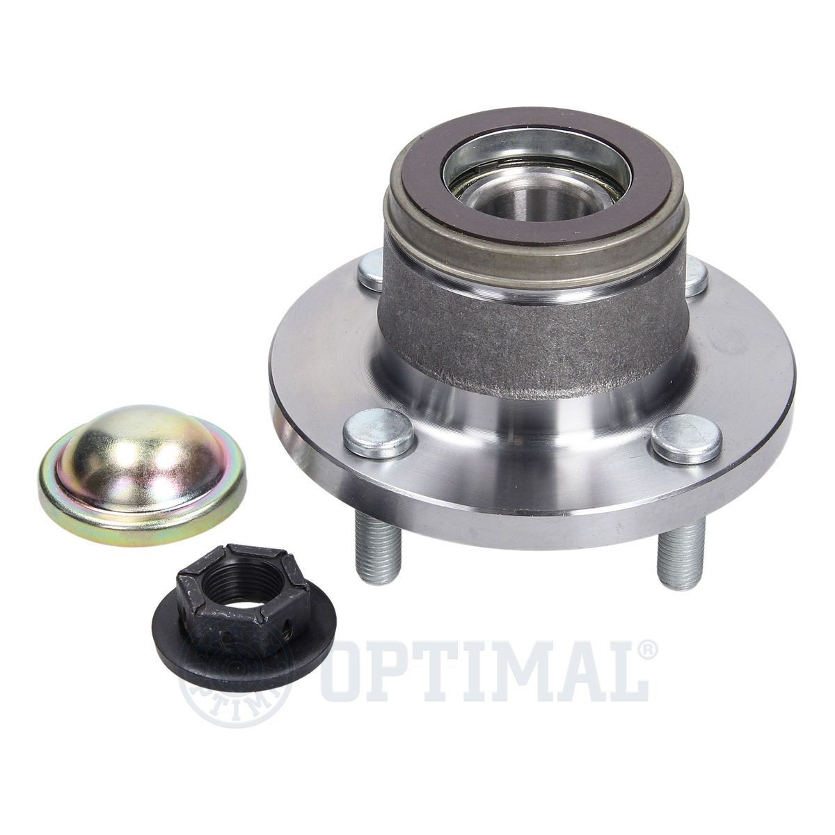 OPTIMAL 302212L Wheel bearing kit with wheel hub, 53 mm