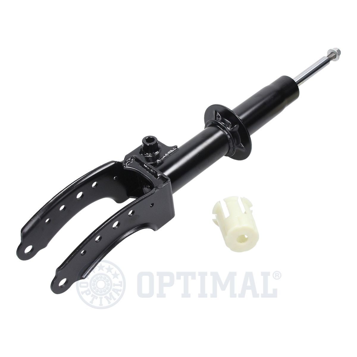 OPTIMAL A-3177GR Shock absorber Front Axle Right, Gas Pressure, Twin-Tube, Telescopic Shock Absorber, Top pin, Bottom Fork, M12x1.5