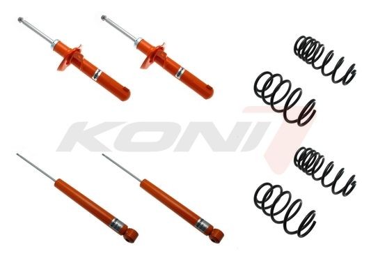 original Golf AJ5 Suspension kit, coil springs / shock absorbers KONI 1120-0085
