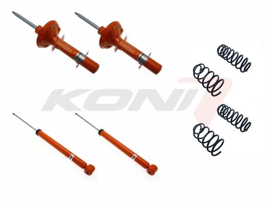 KONI 1120-5262 Suspension kit, coil springs / shock absorbers Golf 4 Cabrio