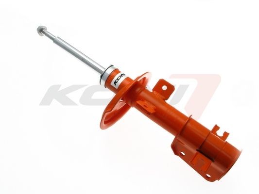 8750-1075 KONI Shock absorbers FORD USA Gas Pressure, 572x411 mm, cannot be set/adjusted, Twin-Tube, Suspension Strut, Top pin, Bottom Clamp