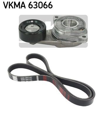 VKM 63021 SKF Length: 1137mm, Number of ribs: 5 Serpentine belt kit VKMA 63066 buy