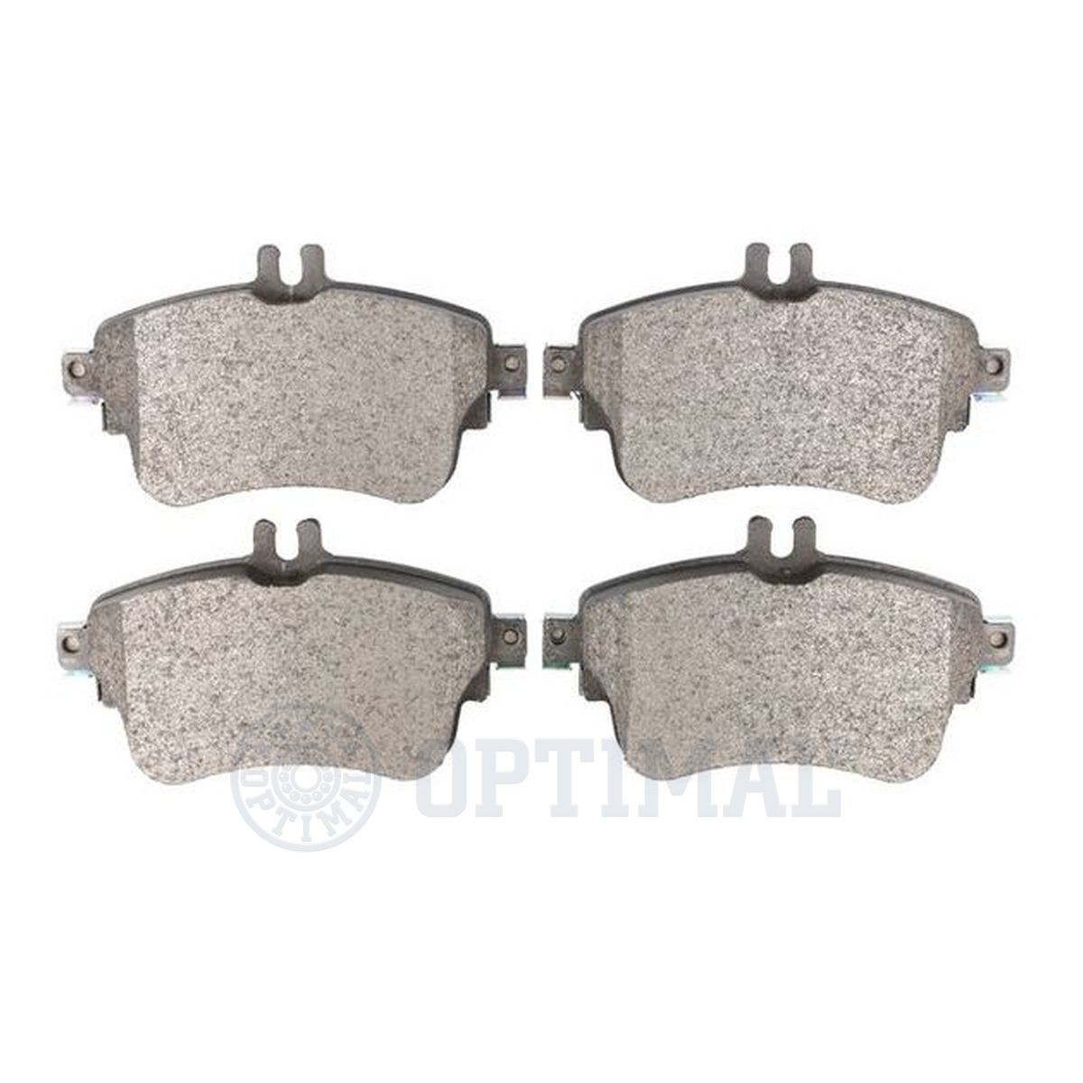 OPTIMAL Brake pad kit 12610 suitable for MERCEDES-BENZ B-Class, A-Class