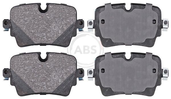 A.B.S. prepared for wear indicator Height 1: 63mm, Width 1: 114,3mm, Thickness 1: 16,8mm Brake pads 35054 buy