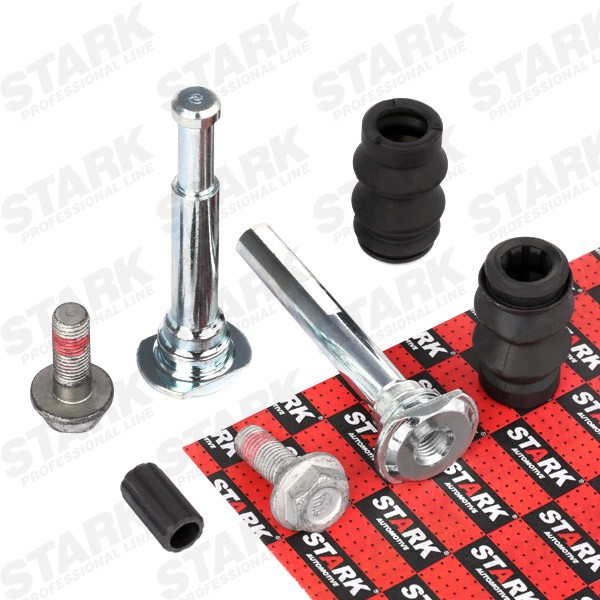 STARK SKGSK-1630012 Guide Sleeve Kit, brake caliper Rear Axle, Front Axle, Brake Disc Type: Vented