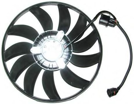 BUGIAD BSP22436 Fan, radiator 1K0 959 455CN