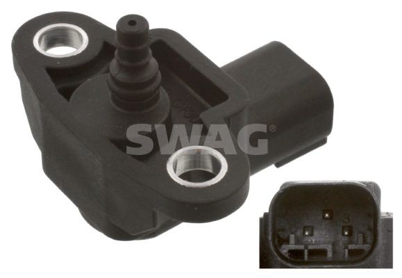 SWAG 10938494 Sensor, boost pressure A004 153 3328
