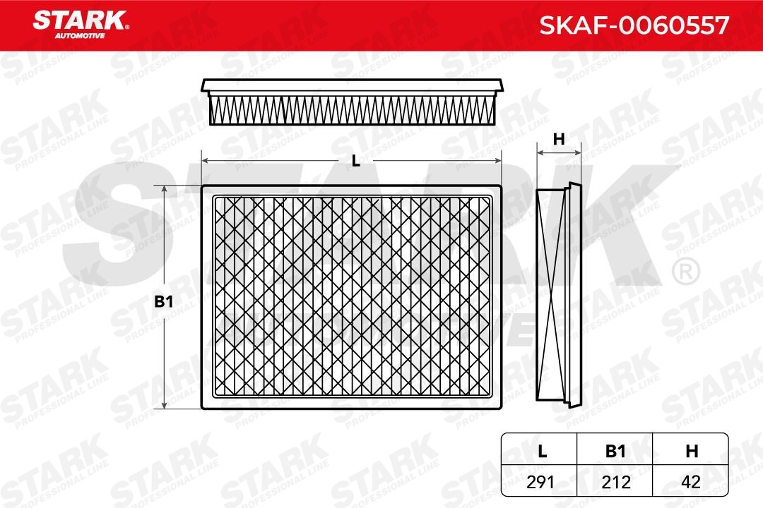 OEM-quality STARK SKAF-0060557 Engine filter