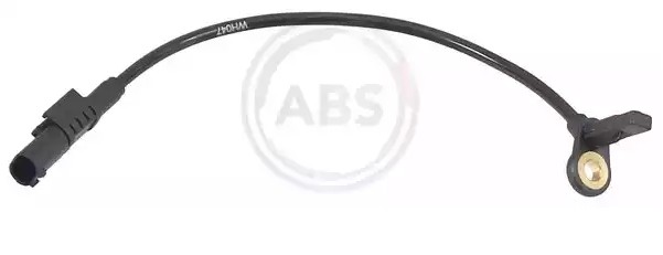 A.B.S. 30921 ABS sensor Active sensor, 260mm, 350mm, 25mm, black