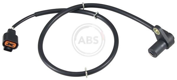 A.B.S. 31171 ABS sensor Passive sensor, 730mm, 795mm, 28mm, black