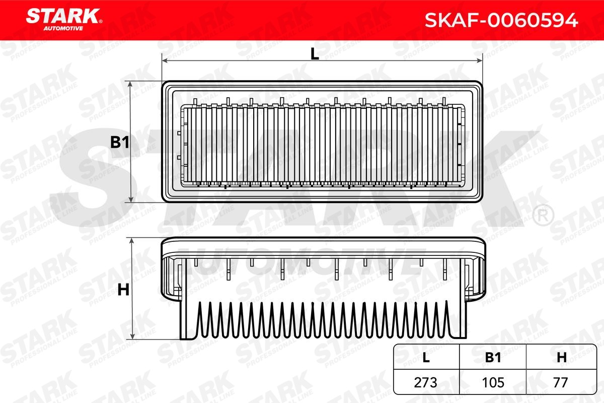 OEM-quality STARK SKAF-0060594 Engine filter