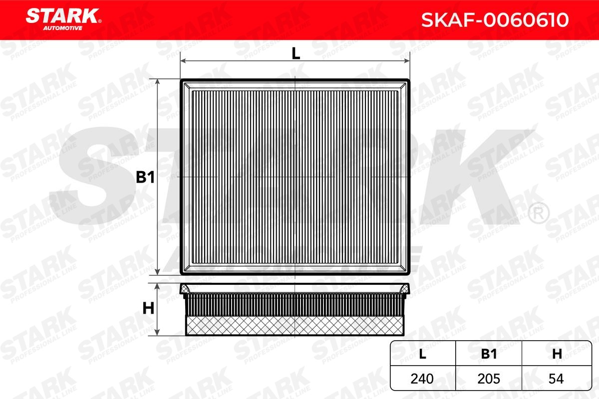 OEM-quality STARK SKAF-0060610 Engine filter