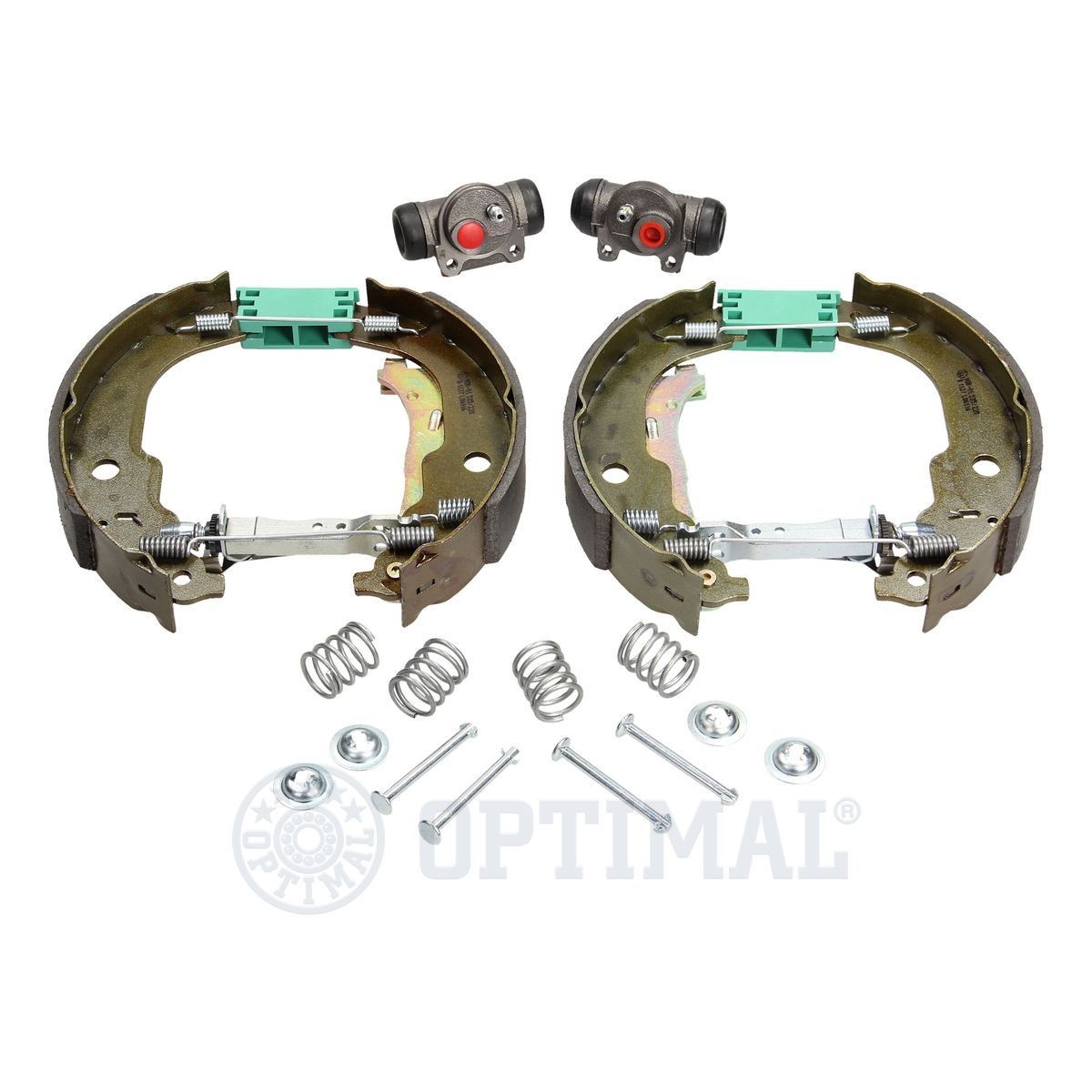 OPTIMAL BK-5315 Brake Set, drum brakes Rear Axle, with wheel brake cylinder, with mounting manual