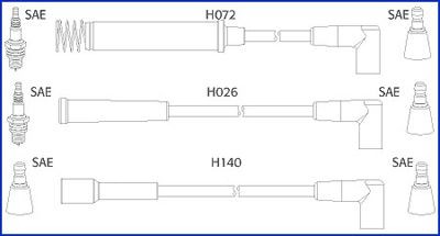 HITACHI 134225 Ignition Cable Kit