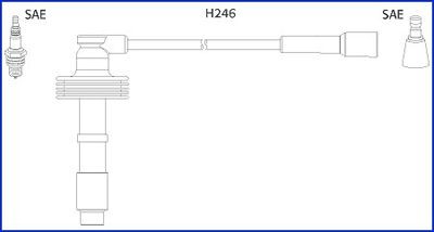 HITACHI 134560 Ignition Cable Kit