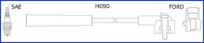 HITACHI 134673 Ignition Cable Kit