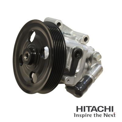 HITACHI 2503634 Power steering pump Hydraulic, Number of ribs: 6, Belt Pulley Ø: 122 mm