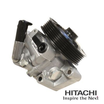 HITACHI 2503637 Power steering pump Hydraulic, Number of ribs: 6, Belt Pulley Ø: 107 mm